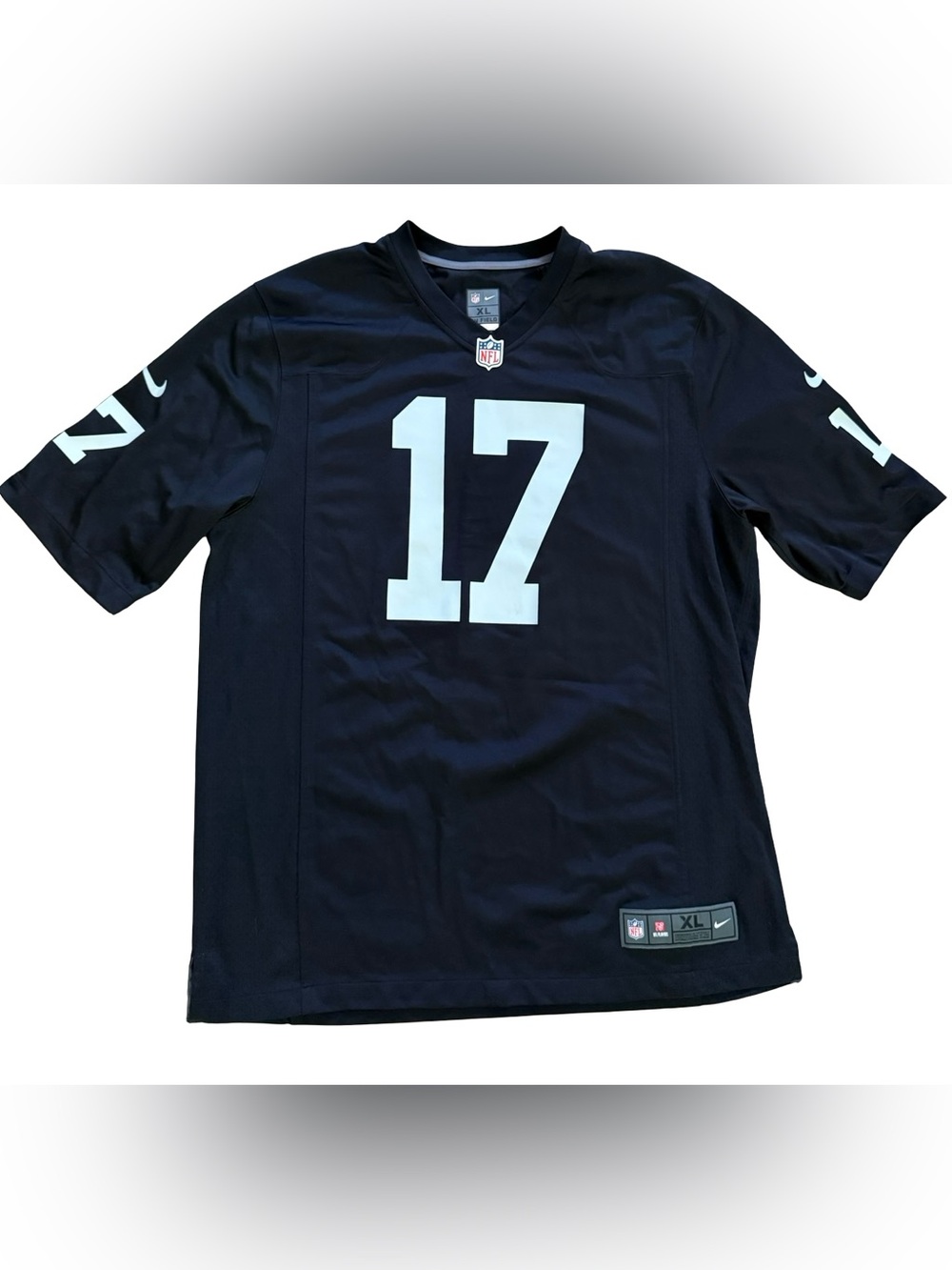Nike Davante Adams #17 Las Vegas Raiders NFL On Field Jersey Black Men’s XL